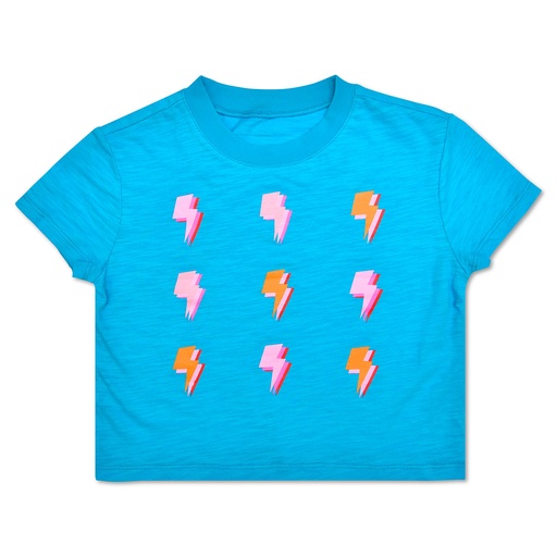 Lightning Boxy Tee Shirt