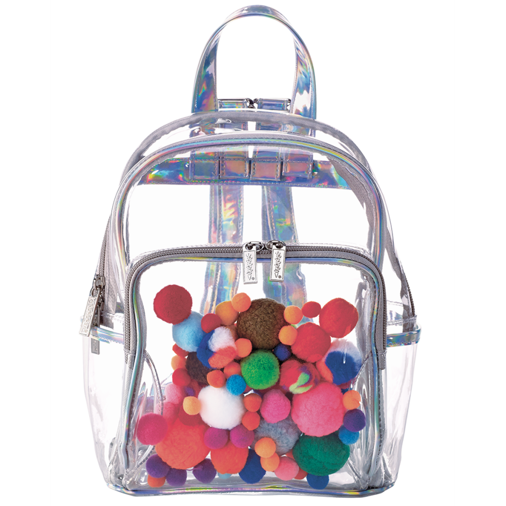 Pom Pom Clear Backpack Iscream